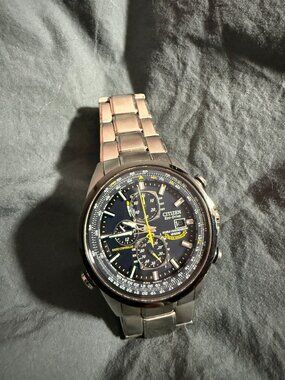 Citizen Eco-Drive AT8020-54L Wrist Watch for Men - Includes Original Manual
